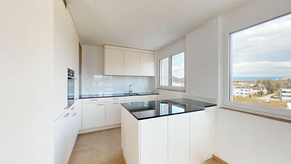 Exklusive 3.5-Zimmer-Attikawohnung im Erstbezug mit 98 m² Sonnenterrasse