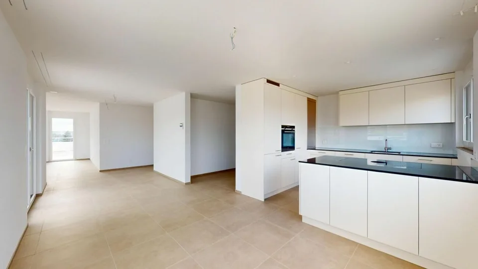 Exklusive 3.5-Zimmer-Attikawohnung im Erstbezug mit 98 m² Sonnenterrasse