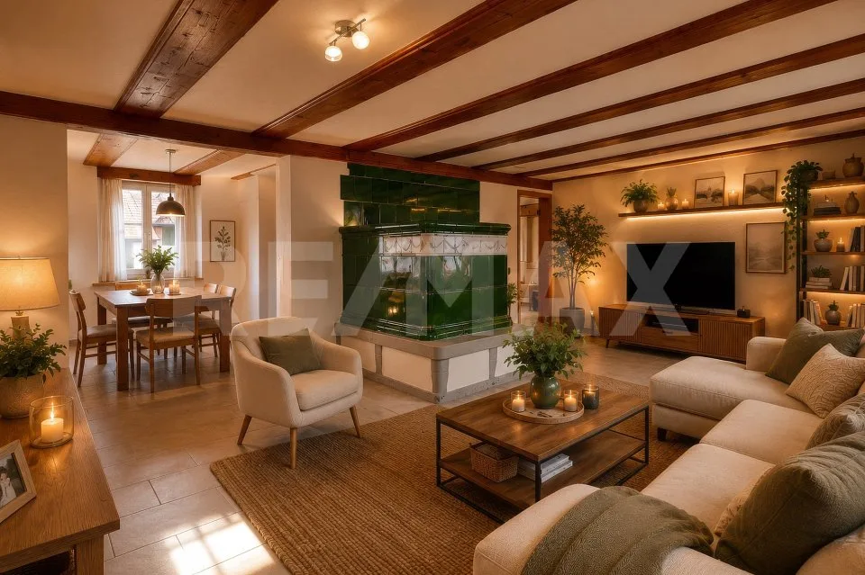 Ampia casa unifamiliare con soffitta, giardino e molta privacy