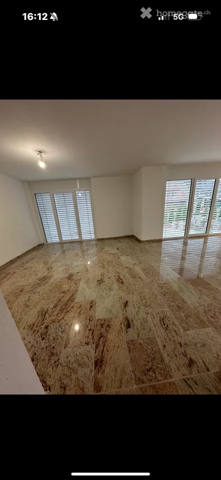 Newly built 3.5 room apartment, kindergarten and ground floor