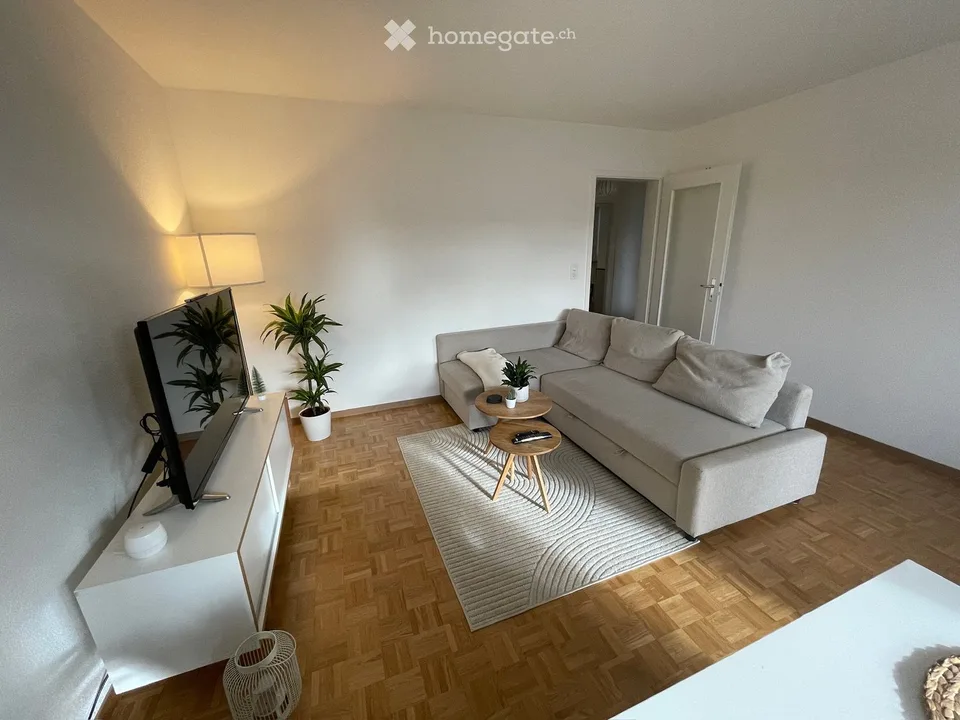 Bright, Modern 4-Room Apartment with Balcony