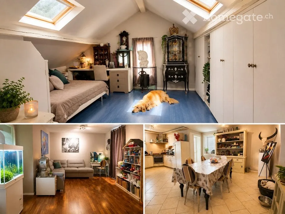 Two-apartment house for sale in Crissier