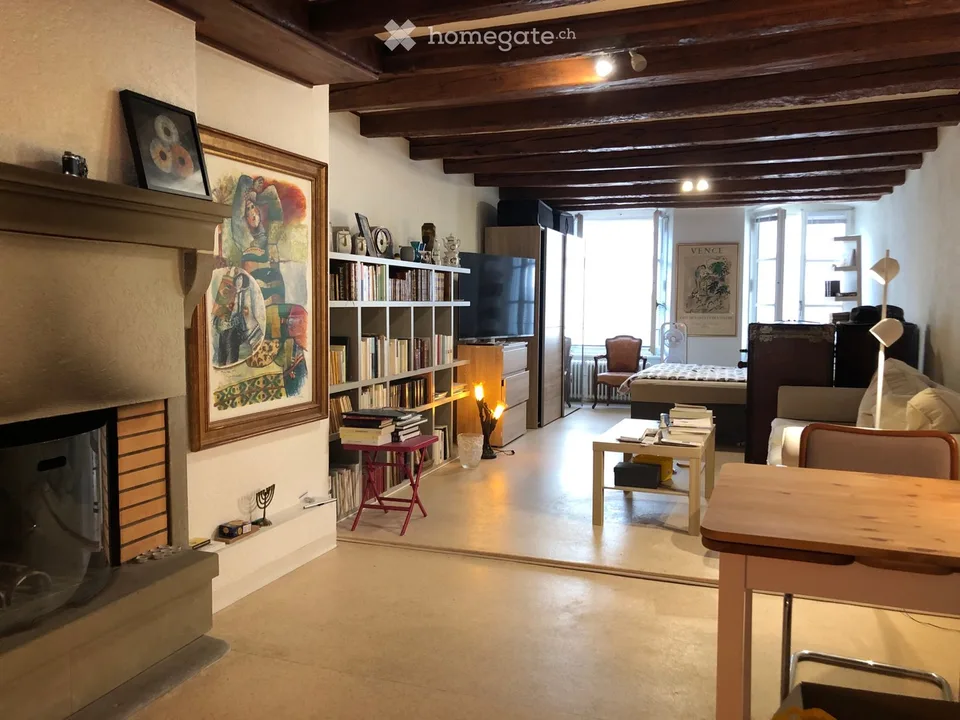 Charmant studio de 44m2 - Rue Centrale - Lutry