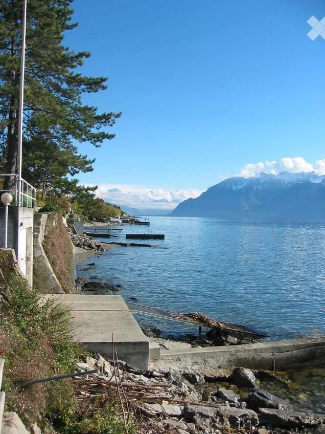 Villa au bord du lac à Villette – Cadre exceptionnel au cœur du Lavaux
