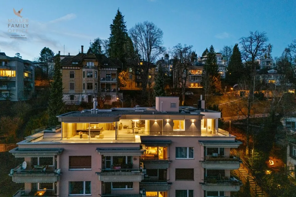 Das Rosenberg Penthouse - ein architektonisches Luxus-Unikat über d...