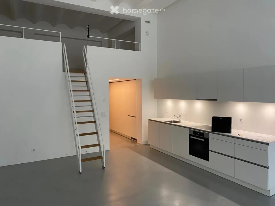 Loft-Wohnung im Industrial Stil mit vielen Extras