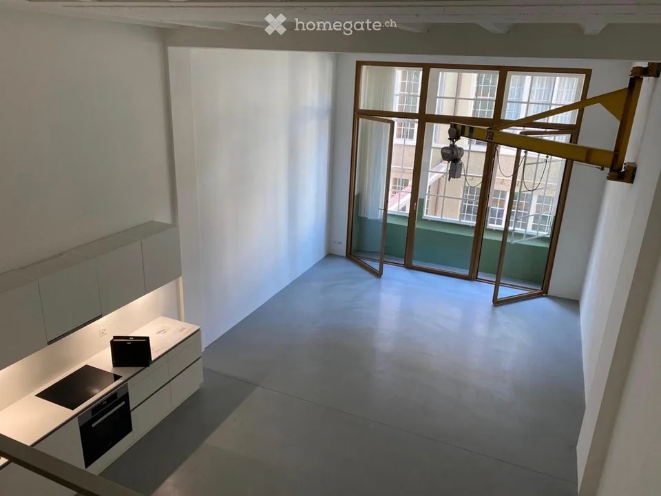 Loft-Wohnung im Industrial Stil mit vielen Extras