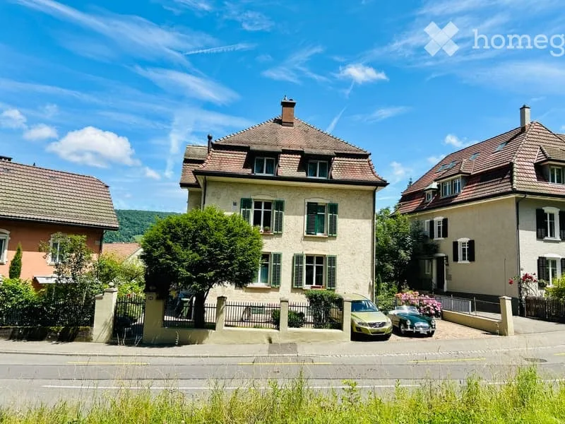 Charmante 4.5-Zimmer-Wohnung im Erdgeschoss in Baden