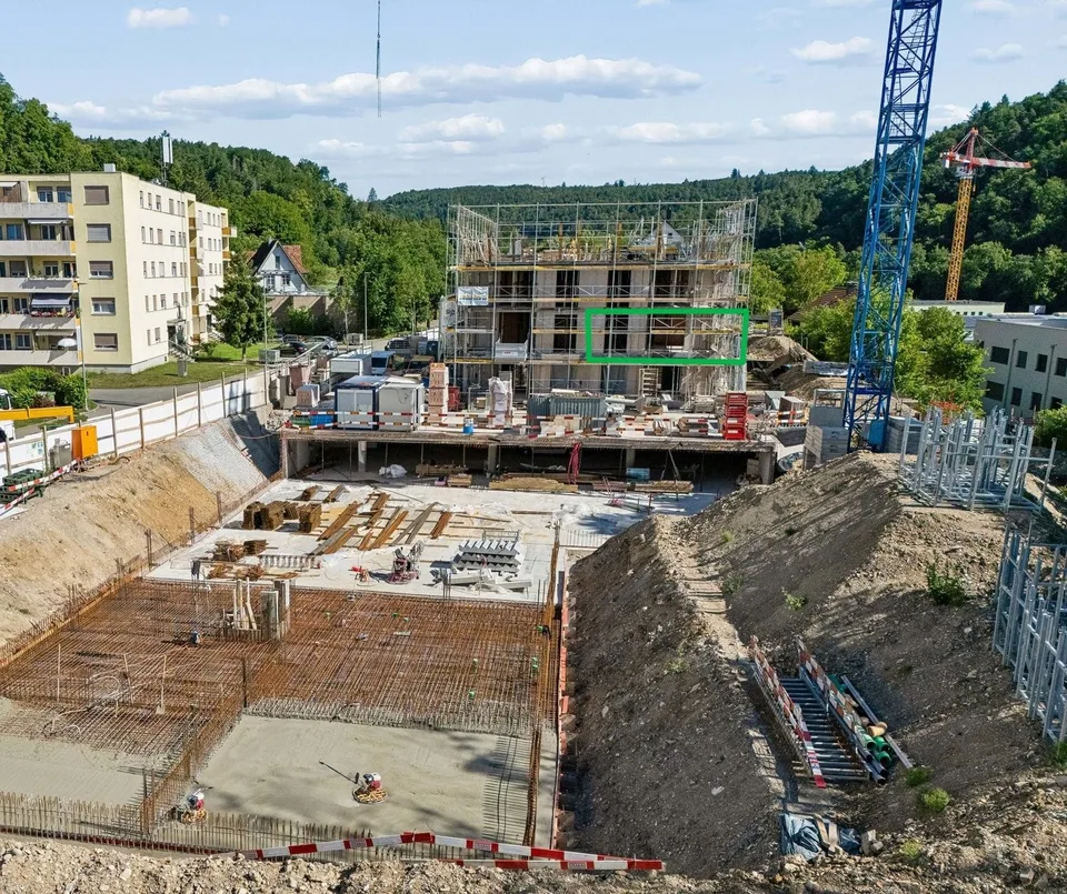 Appartamento nuovo di 4,5 locali con vista lontana nel verde a Schaffhausen in vendita