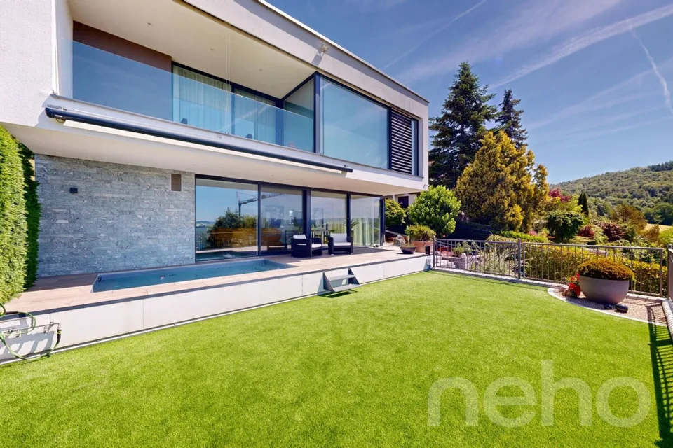 Architektur, Aussicht und Wohnkomfort auf höchstem Niveau