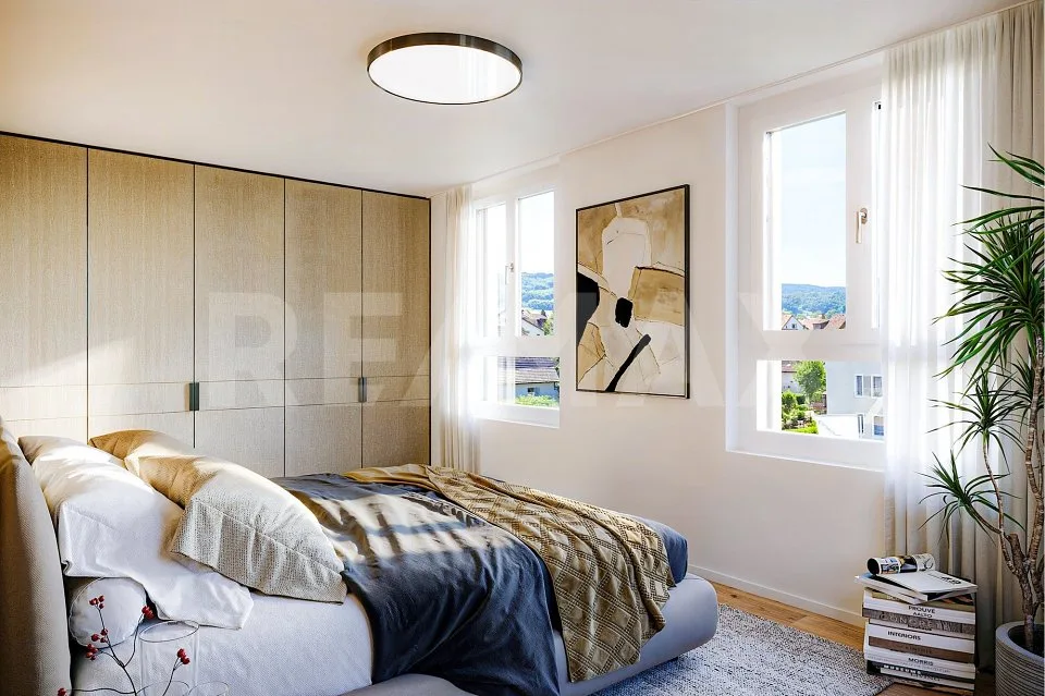 Neubauprojekt "Mühlehof": Hochwertige 3.5-Zimmer-Wohnung im Dachgeschoss