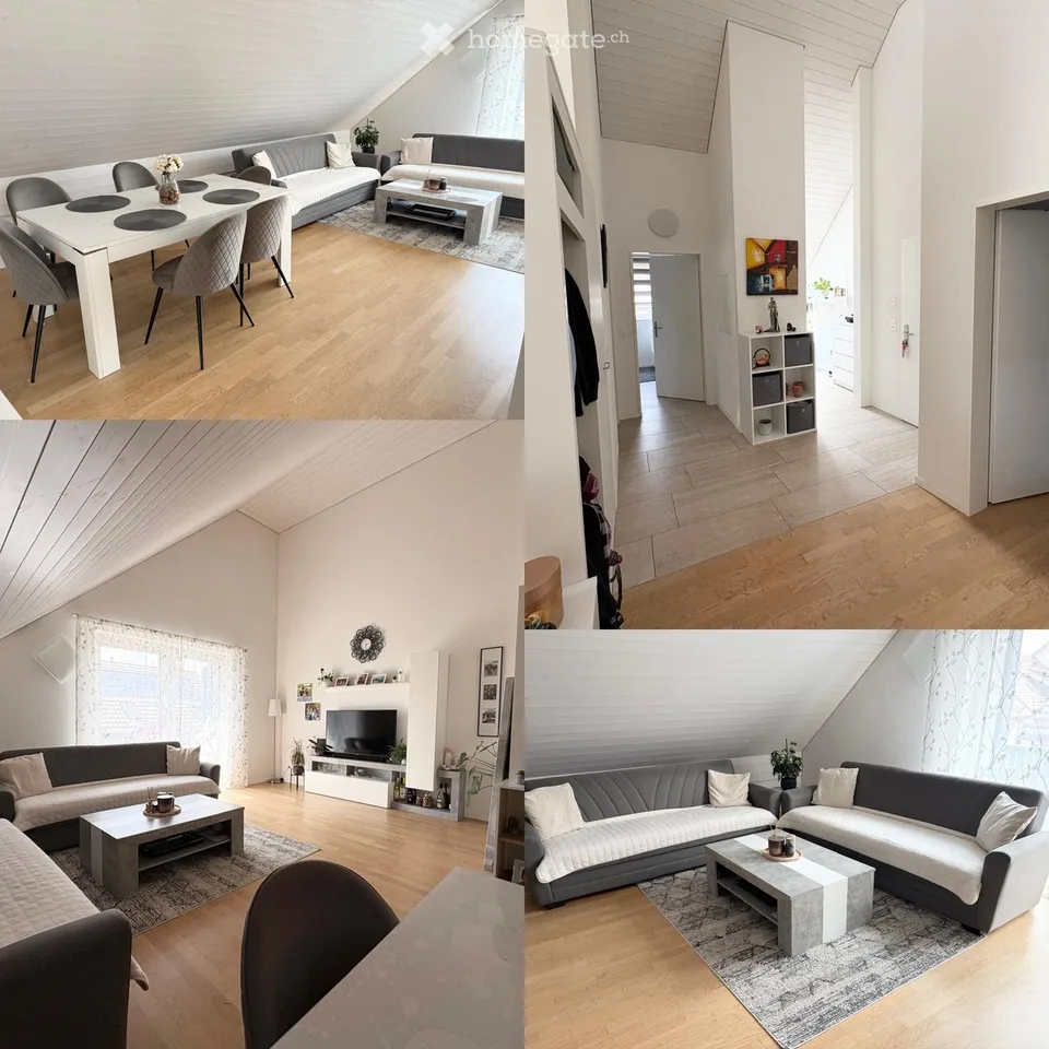 3.5-ZIMMER-DACHWOHNUNG IN STADEL BEI NIEDERGLATT