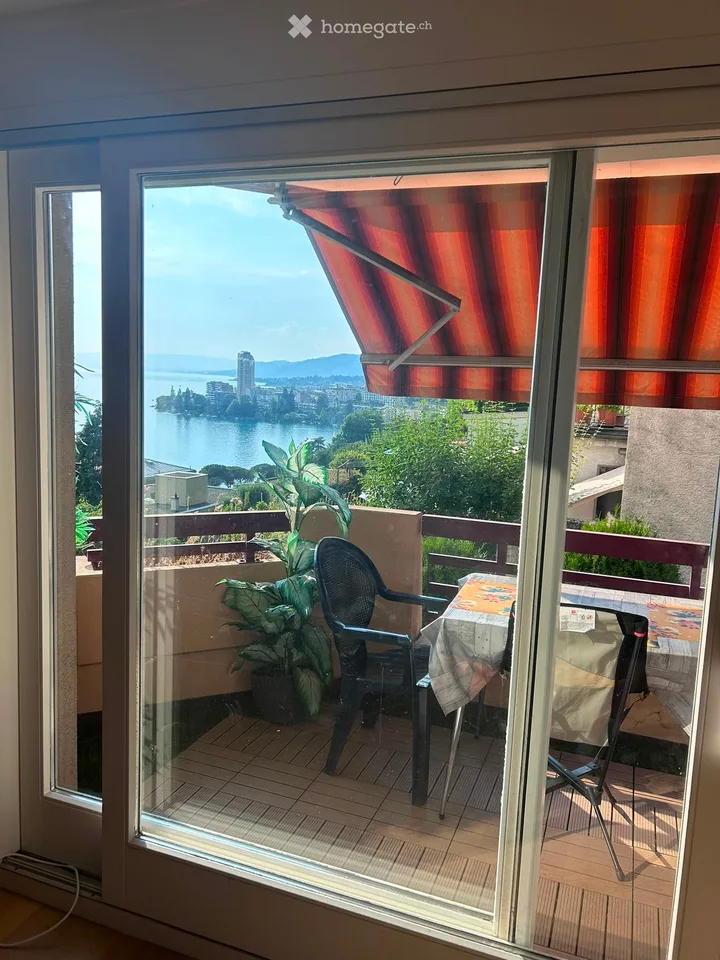 Sehr schönes Appartement mit Seeblick - Ruhig in Territet