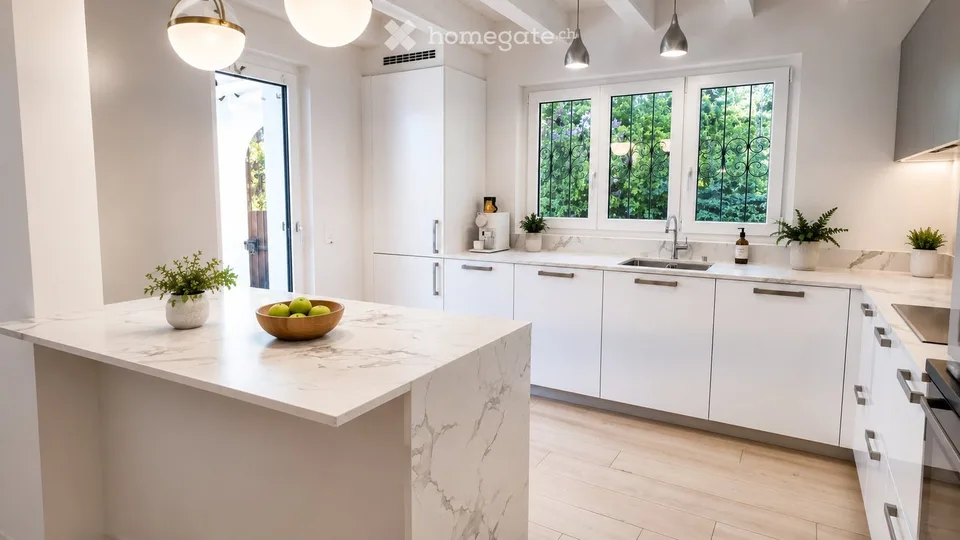 Belle maison récemment rénovée de 8.5 pcs avec grand jardin