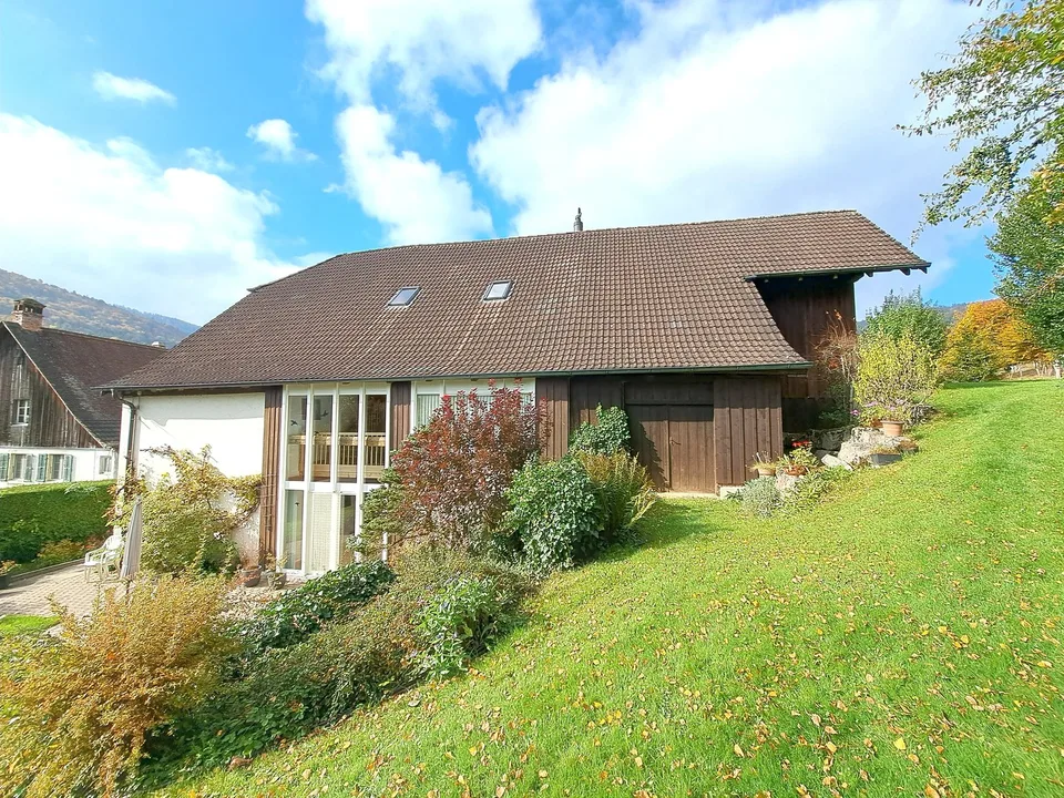 AUSSERGEWÖHNLICHES IMMOBILIEANGEBOT - Großzügiges Dorfhaus mit 2 Wohnungen auf einem großen Grundstück