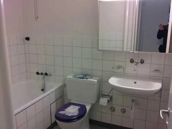 Helle 2.5-Zimmer-Wohnung mit Balkon im 8. Stock in Basel
