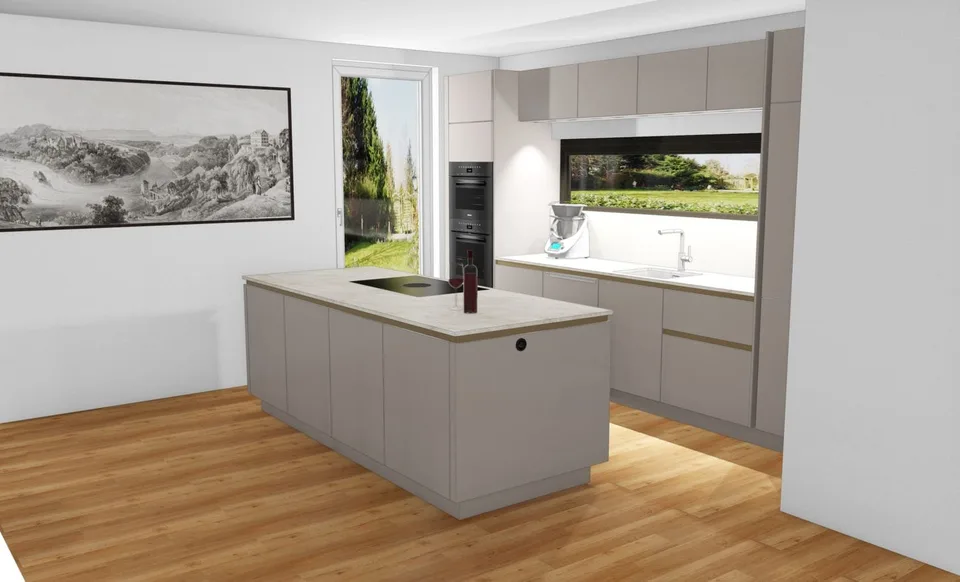 Exklusive 4.5-Zimmer-Terrassenwohnung mit Panorama in Beringen