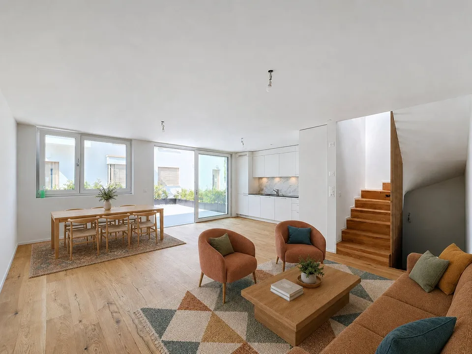 Villa contemporanea nuova con tetto a due spioventi e giardino - disponibile subito – foto 21 di 26
