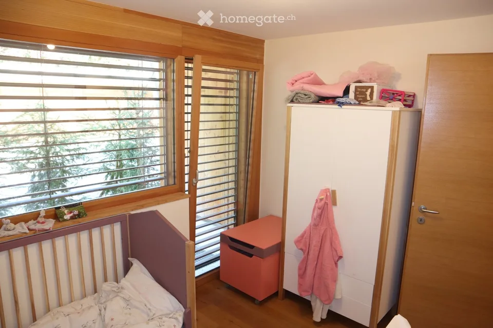 Schönes 4.5-Zimmer-Appartement mit großem privatem Garten in Vercorin