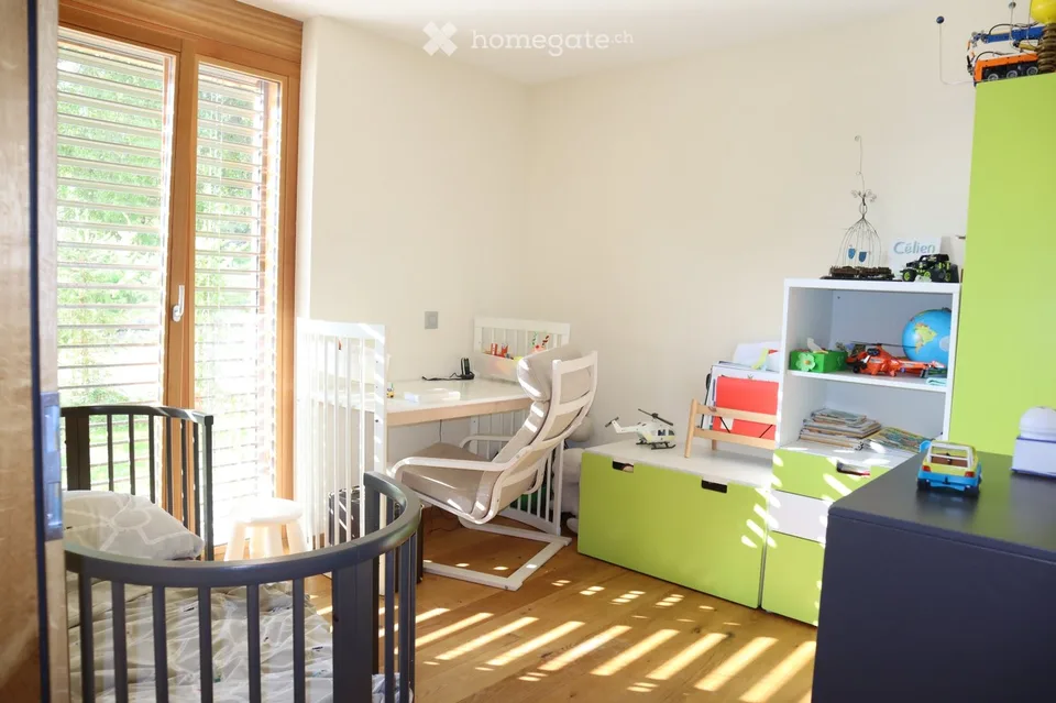 Schönes 4.5-Zimmer-Appartement mit großem privatem Garten in Vercorin