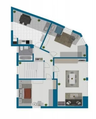 Appartement 3,5 pièces