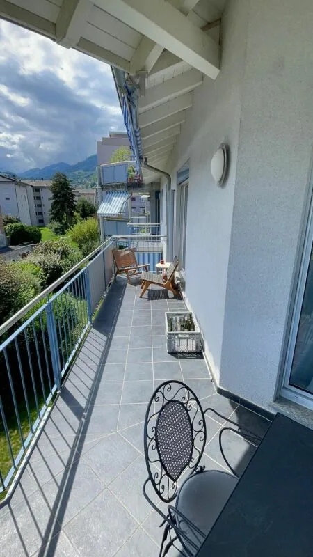 Appartement 5.5 pièces au centre de Monthey vendu loué