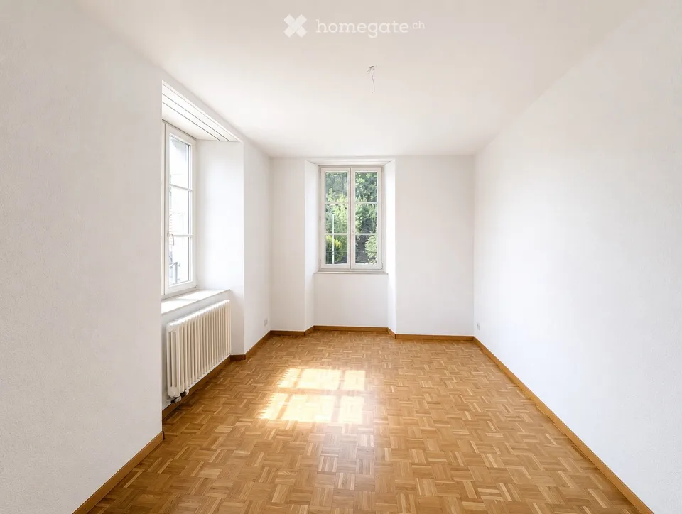 Schönes 3-Zimmer-Apartment mit viel Licht im Zentrum von Le Locle