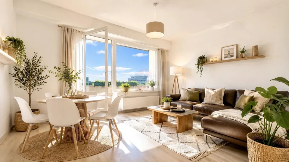 Beautiful 3-room apartment with breathtaking view