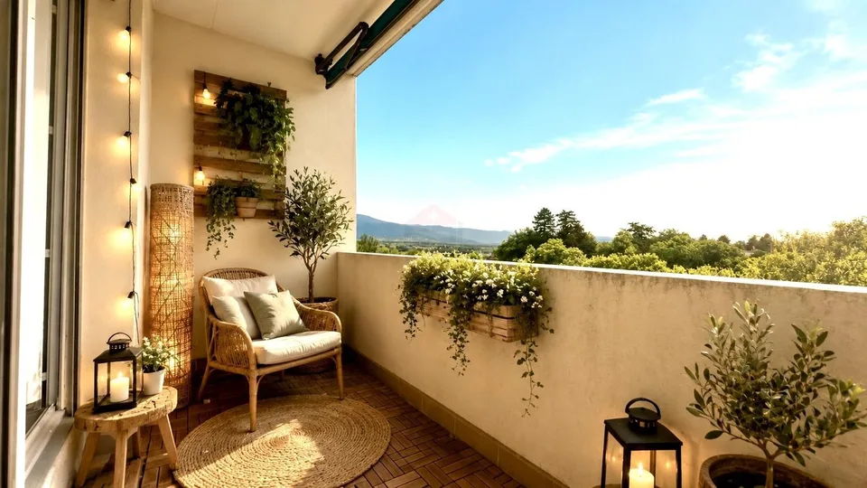 Superbe appartement 3 pièces avec une vue imprenable