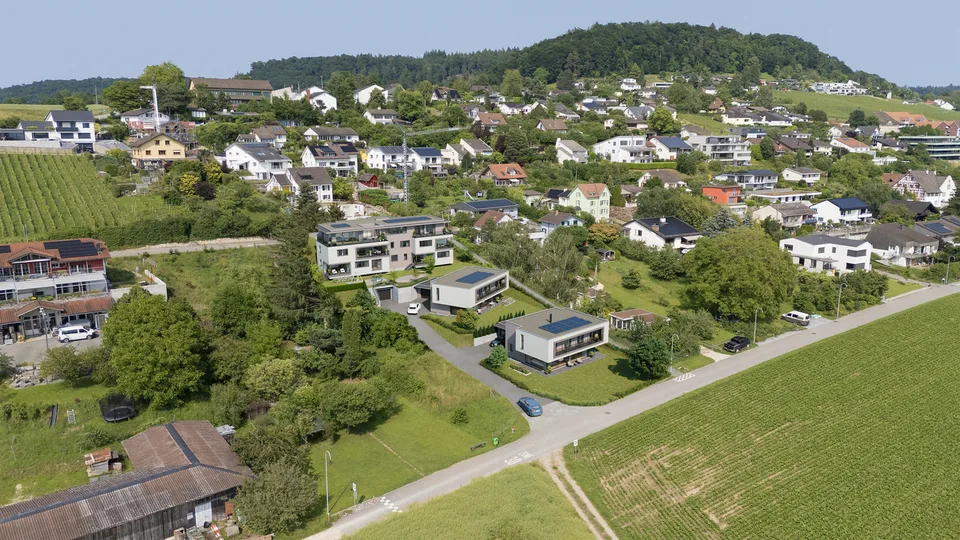 Sonnige Aussichten in Uhwiesen.