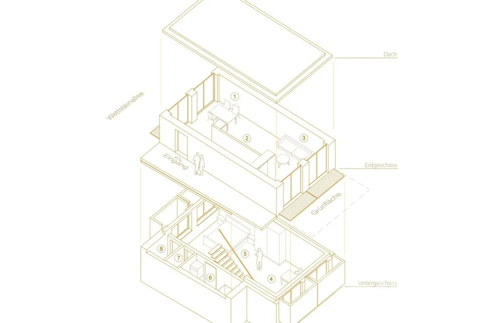 Nouveau bâtiment : Appartement spacieux 2.5 pièces dans un quartier central