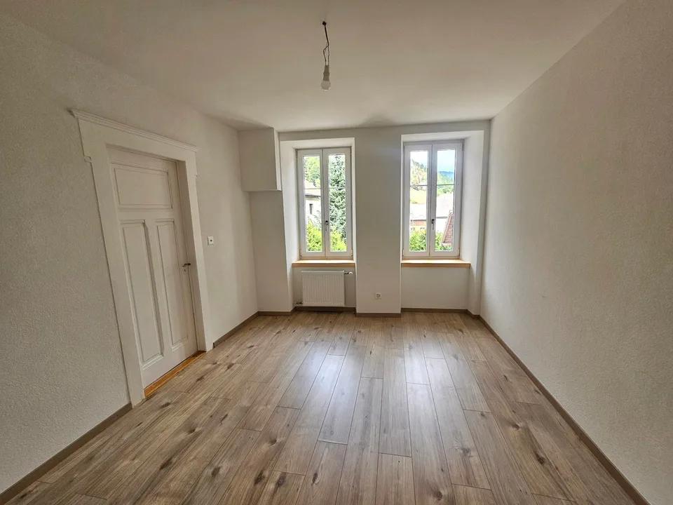 Charming 3.5-room apartment renovated in Vaulion