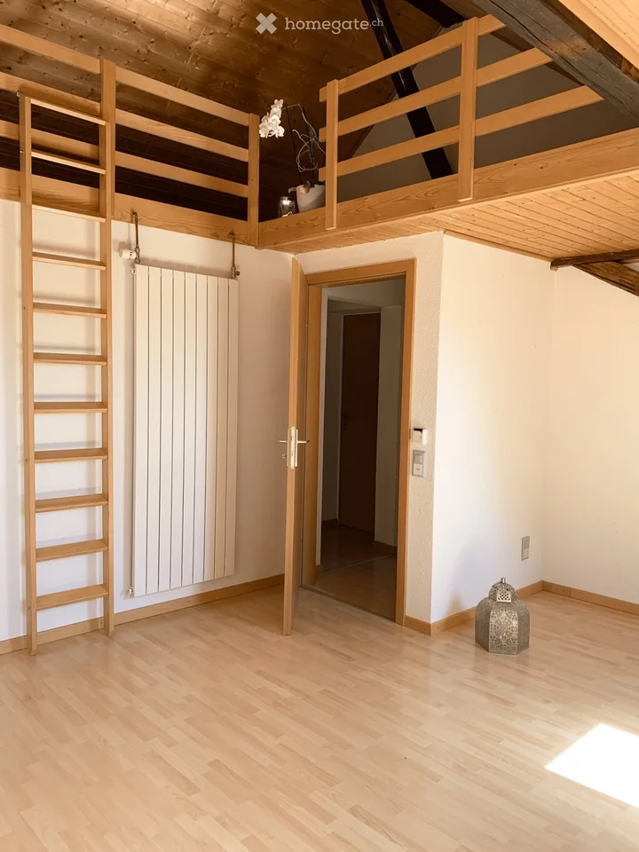 Charmant appartement mansardé proche de la nature