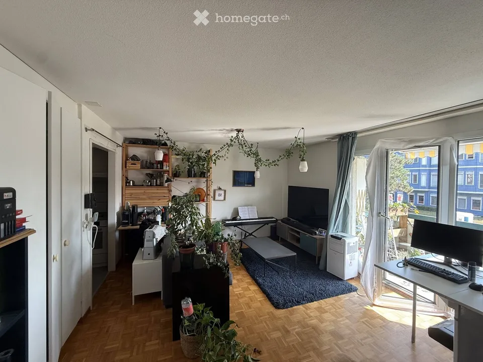 Studio avec balcon à Yverdon-les-Bains (Reprise de bail)