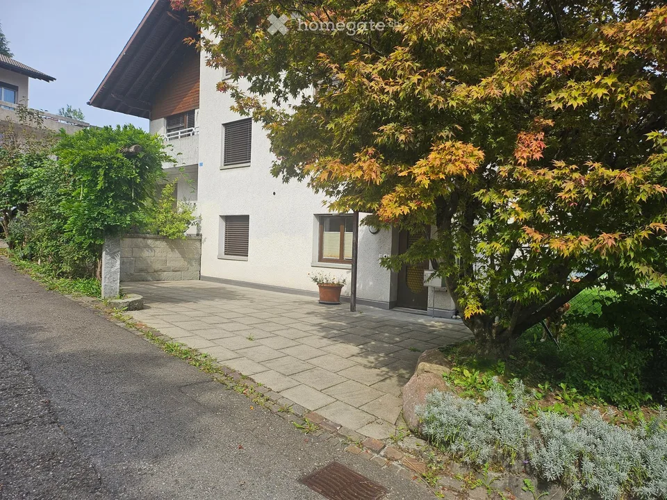 Gemütliche 2.-Zimmer-Wohnung mit befestigtem Sitzplatz in Altendorf