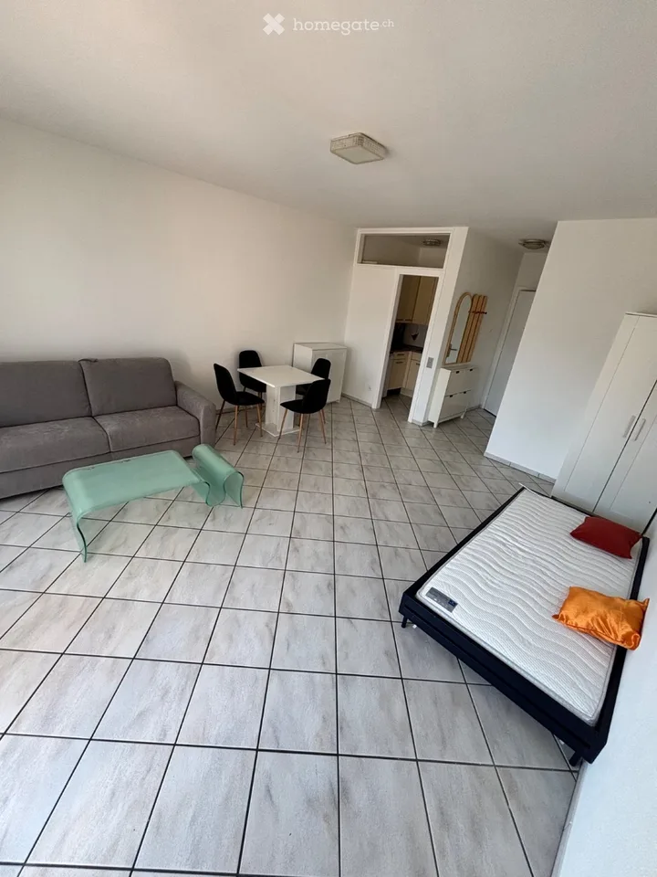 Studio 1,5 Zimmer Caslano/Pura eingerichtet + Parkplatz