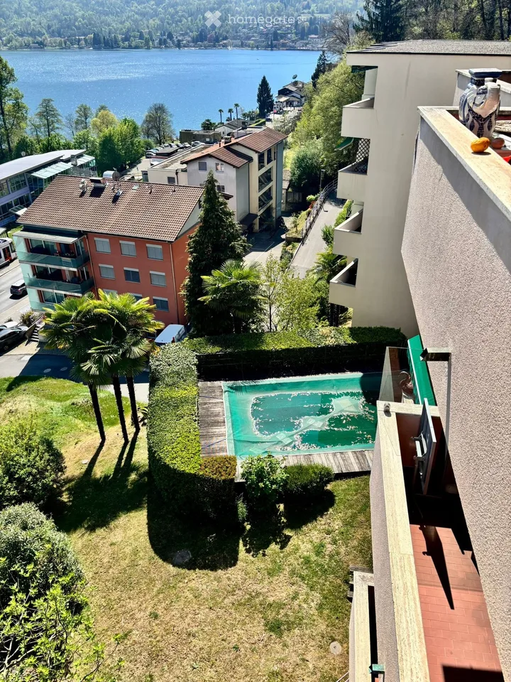 Studio 1,5 Zimmer Caslano/Pura eingerichtet + Parkplatz