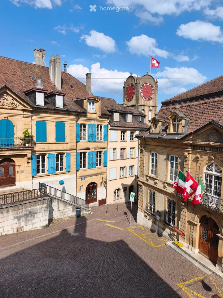 Reprise de bail - Charmant 3,5 pièces Neuchâtel centre