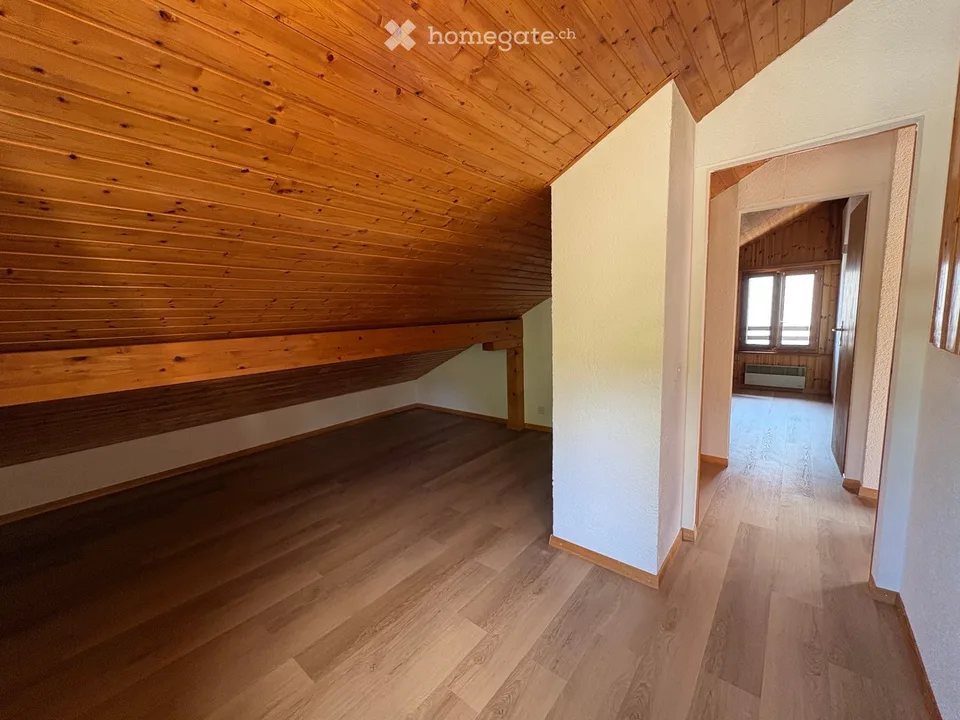 Casa indipendente di 6.5 locali in affitto a Botyre (Ayent) – Vista panoramica sulle montagne