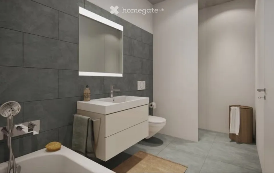 3,5 Wohnung mit Balkon und Loggia