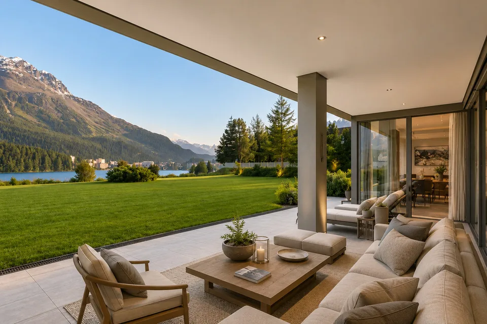 Luxurious apartment - fantastic lake and mountain panorama