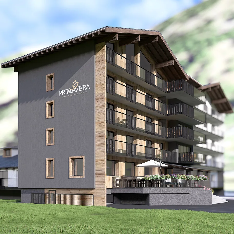 4.5-Zimmer-Maisonette als bewirtschaftete Zweitwohnung in Saas-Grund – Neubau 2026 | WHG P1
