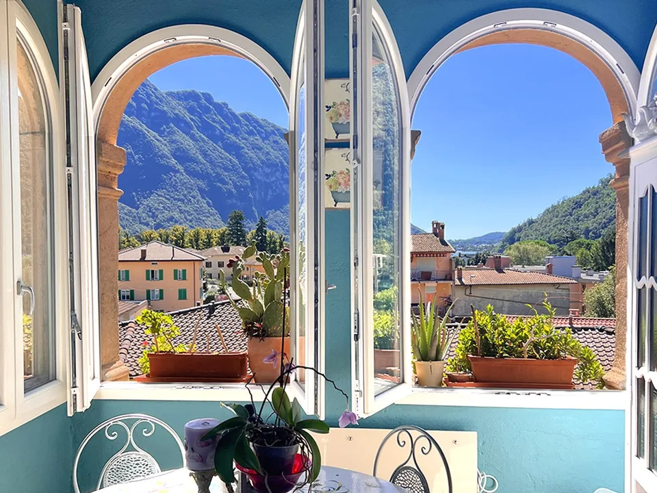 Appartamento 4 locali di charme ristrutturato con torretta panoramica