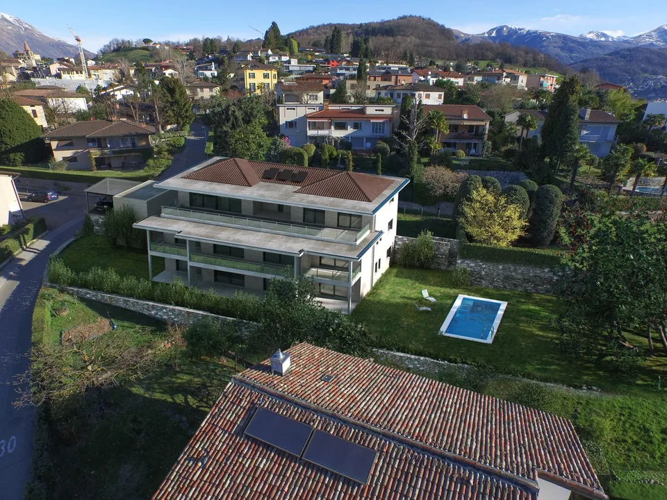 Raffinato 3,5 locali di alto standing con terrazza abitabile