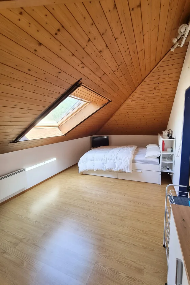 Duplex 5,5 locali luminoso con balcone e piano mansardato