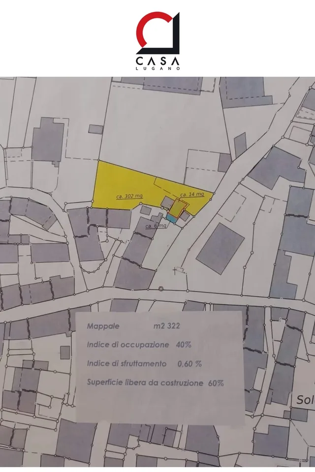 Interessantes bebaubares Grundstück von 322 m² in strategischer Lage