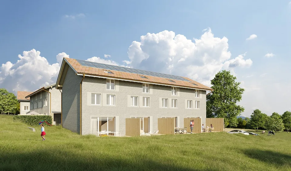 Casa 20a - La tua casa dei sogni a schiera tra città e natura – Progetto «Nusshain» Kleinguschelmuth – foto 6 di 7