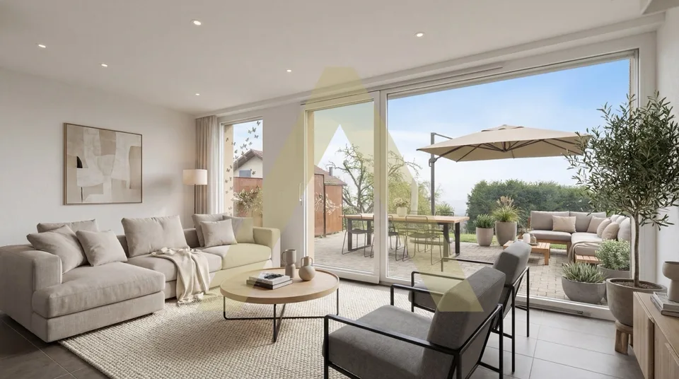 Confortable appartement avec de beaux extérieures