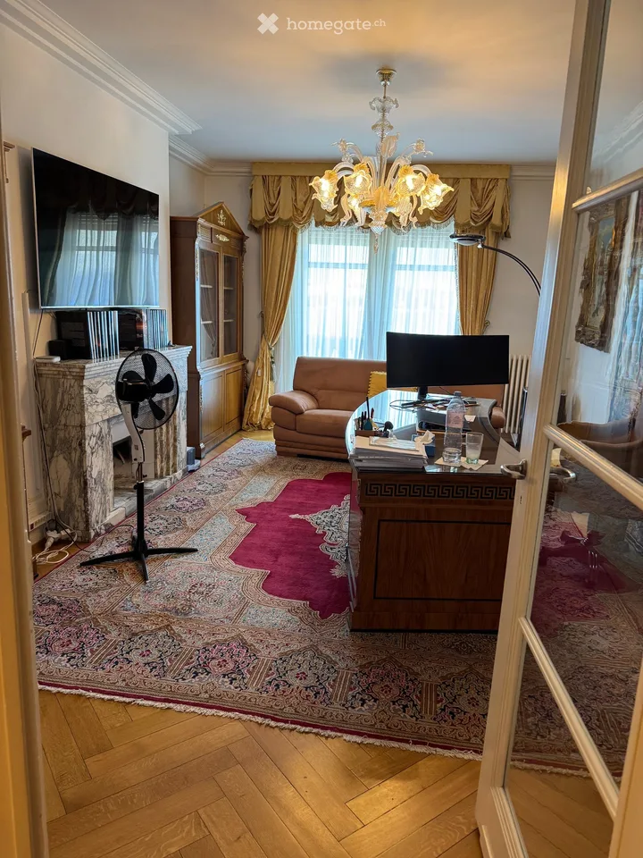 Superbe appartement de réception face au lac avec une vue imprenable au 6ème étage