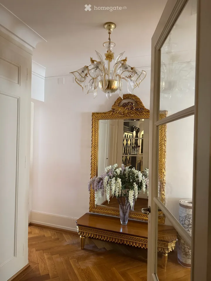 Superb reception apartment facing the lake with a breathtaking view on the 6th floor